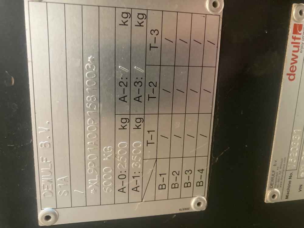 Dewulf Dewulf MS 2000,B.V S1A, 2 Row, Potato, Belt Planter - 콤바인 수확기 : 사진 3 Dewulf Dewulf MS 2000,B.V S1A, 2 Row, Potato, Belt Planter - 콤바인 수확기 : 사진 3