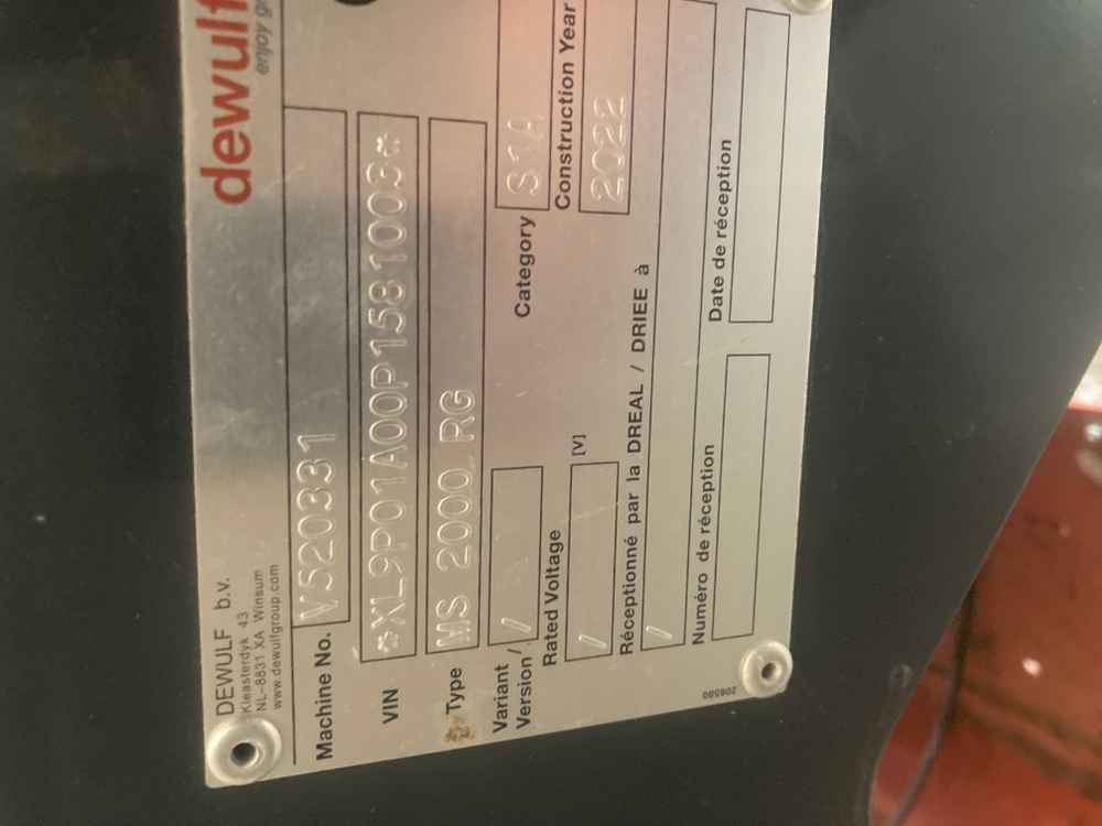 Dewulf Dewulf MS 2000,B.V S1A, 2 Row, Potato, Belt Planter - 콤바인 수확기 : 사진 2 Dewulf Dewulf MS 2000,B.V S1A, 2 Row, Potato, Belt Planter - 콤바인 수확기 : 사진 2