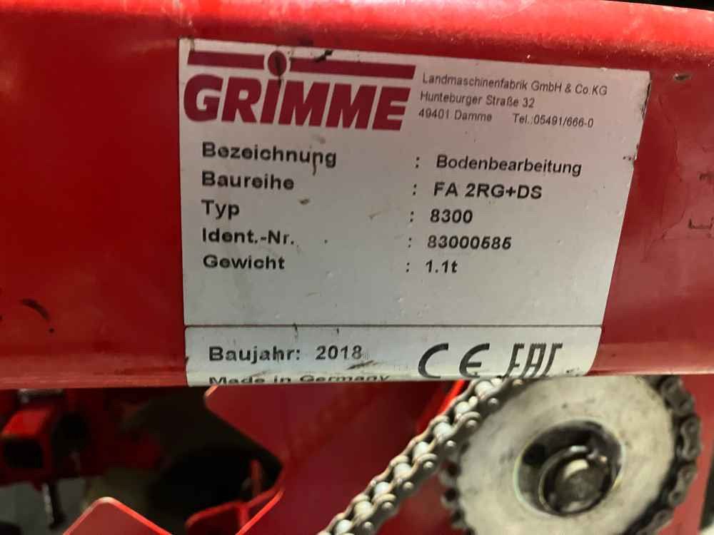 Grimme Grimme FA / FDS, Front Mounted Fertiliser Aplicator - 콤바인 수확기 : 사진 4 Grimme Grimme FA / FDS, Front Mounted Fertiliser Aplicator - 콤바인 수확기 : 사진 4