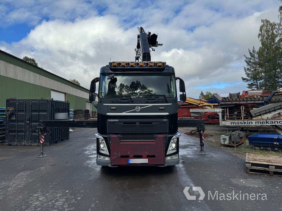 Bodbil Volvo FH 82F med Fassi F820 kran & jib - 드롭사이드/ 플랫베드 트럭, 크레인 트럭 : 사진 2 Bodbil Volvo FH 82F med Fassi F820 kran & jib - 드롭사이드/ 플랫베드 트럭, 크레인 트럭 : 사진 2