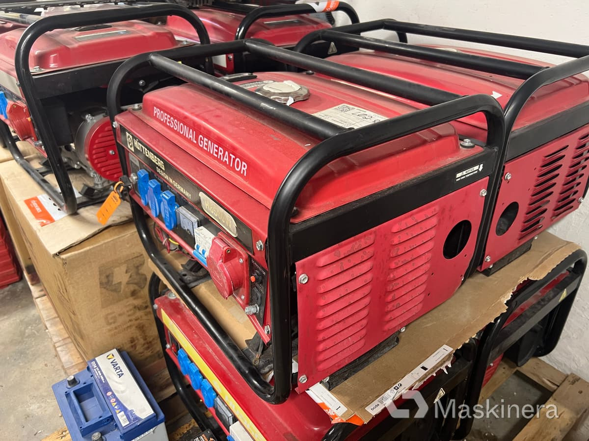 Elverk Huttenberg H8500W - 발전기 세트 : 사진 2 Elverk Huttenberg H8500W - 발전기 세트 : 사진 2