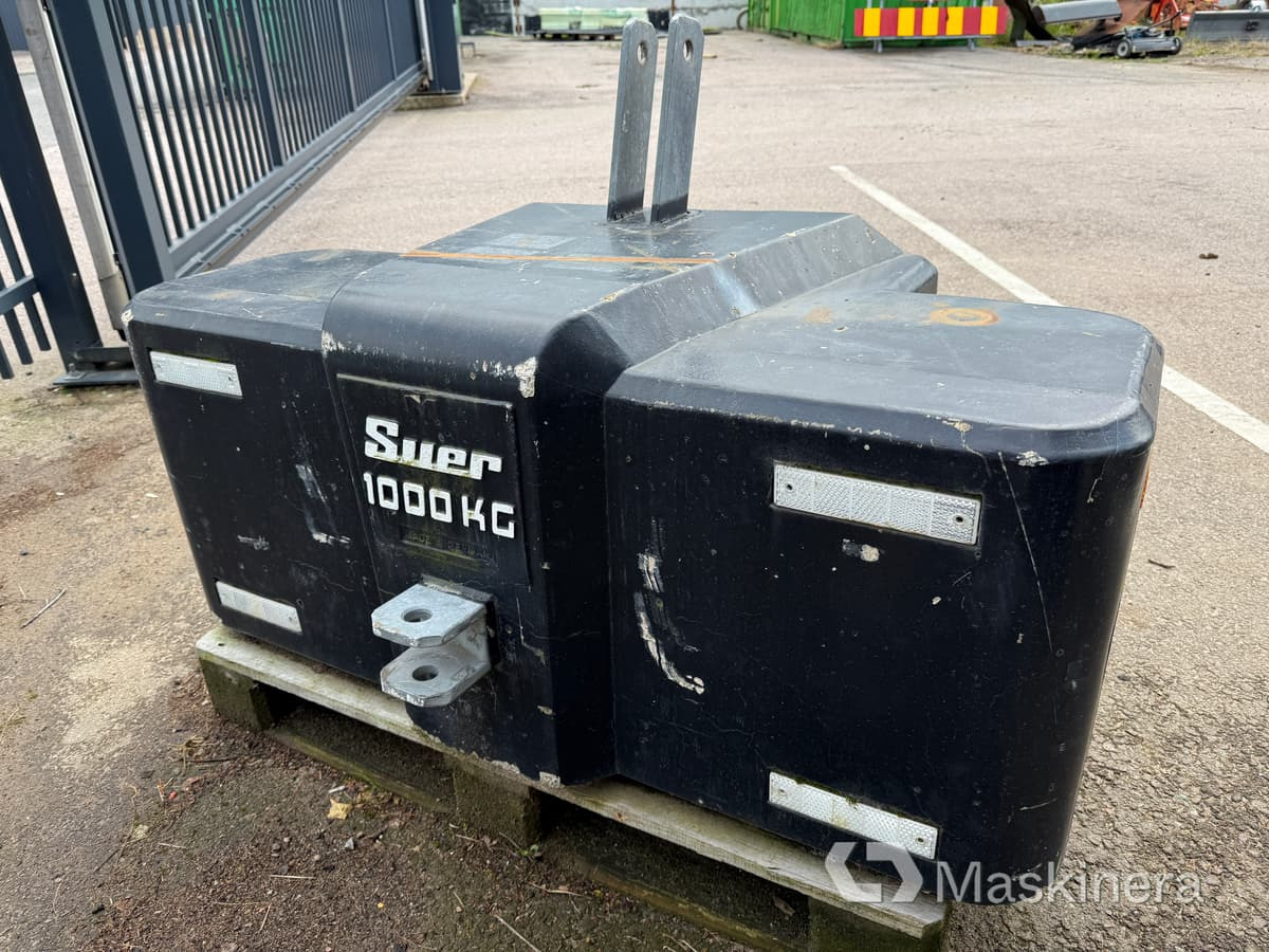 카운터 웨이트 Frontvikt Suer 1000kg : 사진 1