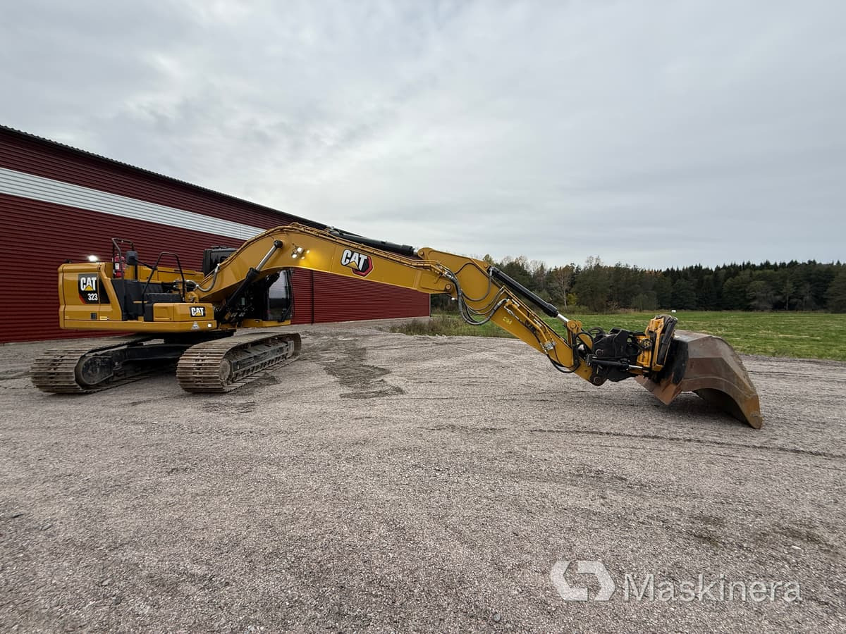 Grävmaskin CAT 323 Next Generation - 크롤러 굴삭기 : 사진 4 Grävmaskin CAT 323 Next Generation - 크롤러 굴삭기 : 사진 4