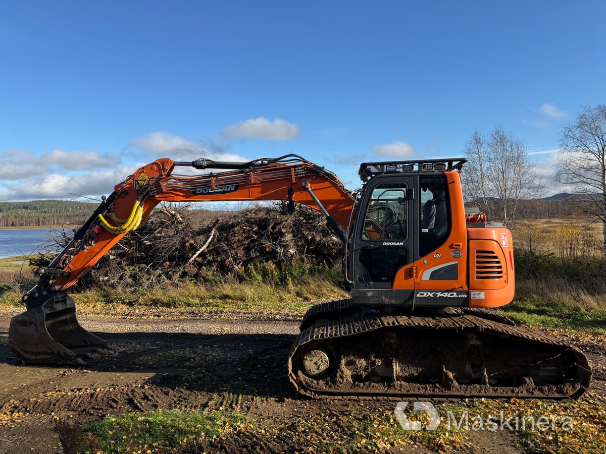 Grävmaskin Doosan DX140LCR-5 / Skördaraggregat 25RH - 크롤러 굴삭기 : 사진 2 Grävmaskin Doosan DX140LCR-5 / Skördaraggregat 25RH - 크롤러 굴삭기 : 사진 2