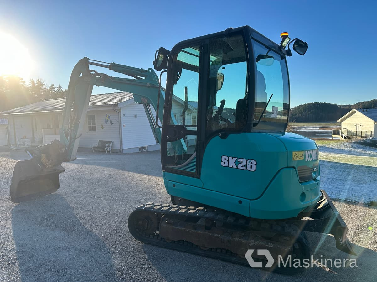 Grävmaskin Kobelco SK26 - 크롤러 굴삭기 : 사진 3 Grävmaskin Kobelco SK26 - 크롤러 굴삭기 : 사진 3