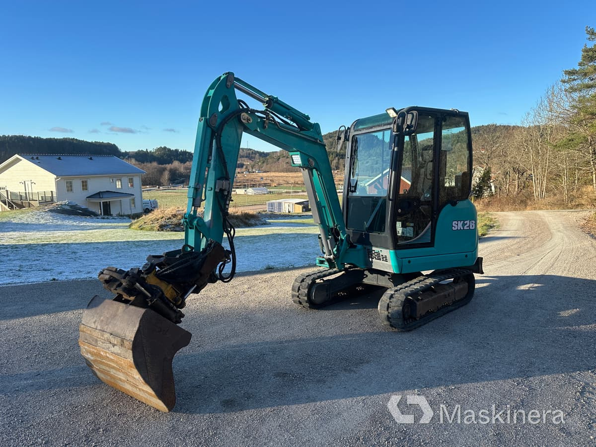 Grävmaskin Kobelco SK26 - 크롤러 굴삭기 : 사진 1 Grävmaskin Kobelco SK26 - 크롤러 굴삭기 : 사진 1