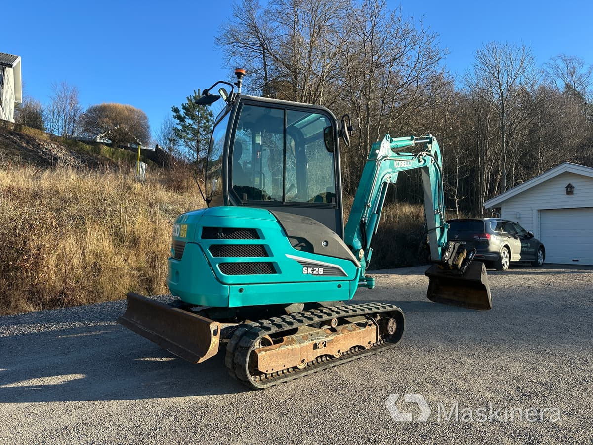 Grävmaskin Kobelco SK26 - 크롤러 굴삭기 : 사진 5 Grävmaskin Kobelco SK26 - 크롤러 굴삭기 : 사진 5