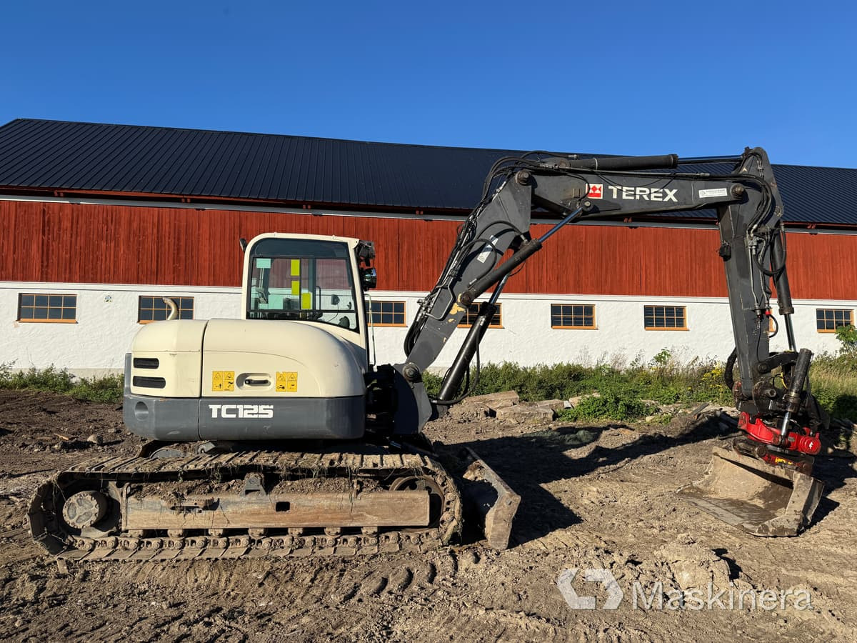 Grävmaskin Terex TC125 Mono/GA - 크롤러 굴삭기 : 사진 5 Grävmaskin Terex TC125 Mono/GA - 크롤러 굴삭기 : 사진 5