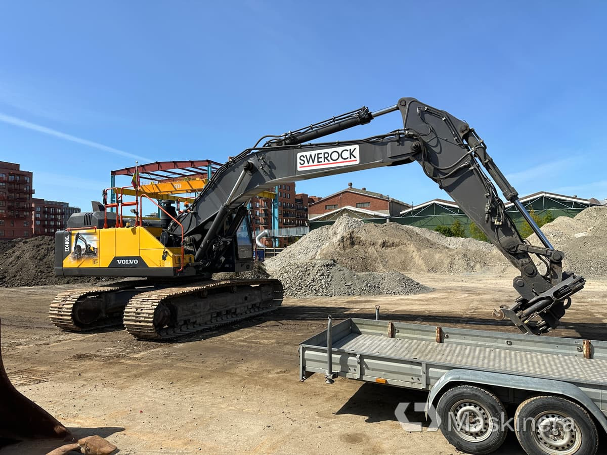 Grävmaskin Volvo EC480EL + grävsystem - 크롤러 굴삭기 : 사진 4 Grävmaskin Volvo EC480EL + grävsystem - 크롤러 굴삭기 : 사진 4