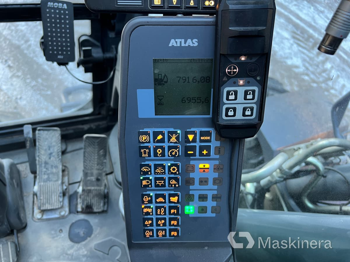 크롤러 굴삭기 Hjulgrävare Atlas 160 W med grävsystem : 사진 22 크롤러 굴삭기 Hjulgrävare Atlas 160 W med grävsystem : 사진 22