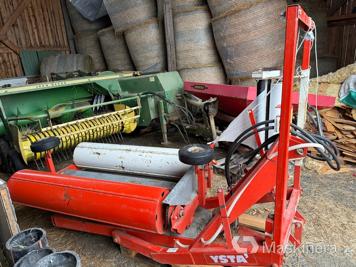 Inplastare Ysta Bale wrap 1600 med sidospakar - 베일 포장기 : 사진 2 Inplastare Ysta Bale wrap 1600 med sidospakar - 베일 포장기 : 사진 2