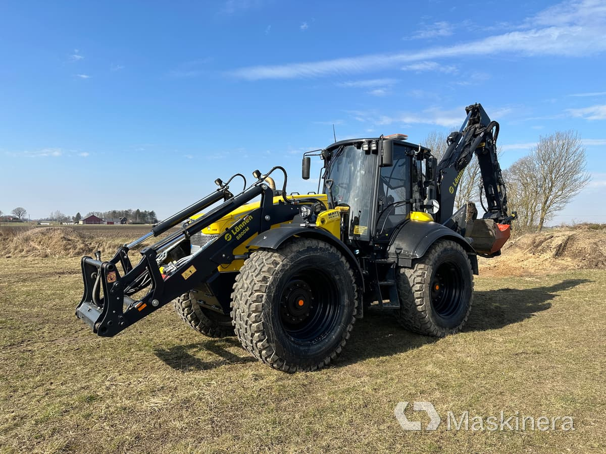 백호 로더 Lännen 8800 M Grävlastare Lännen 8800M : 사진 10