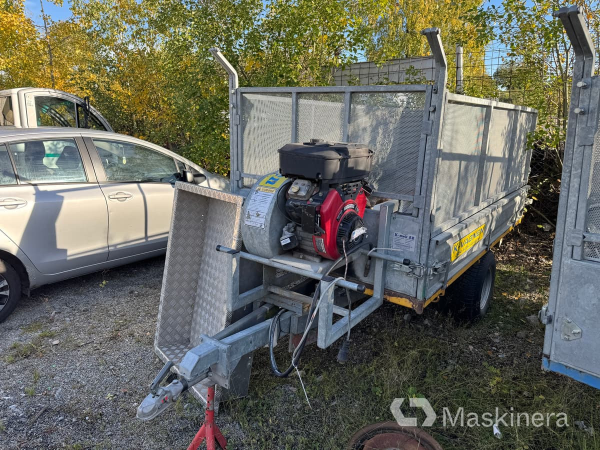 Lövvagn K-Vagnen med bensinmotor - 정원 장비, 트레일러 : 사진 1 Lövvagn K-Vagnen med bensinmotor - 정원 장비, 트레일러 : 사진 1