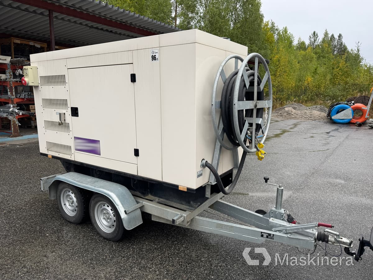 Rekotrailer FCP24-2060 Mobilt elverk 100kVA, Skandinaviska kraftprodukter (Repobjekt) - 발전기 세트 : 사진 1 Rekotrailer FCP24-2060 Mobilt elverk 100kVA, Skandinaviska kraftprodukter (Repobjekt) - 발전기 세트 : 사진 1