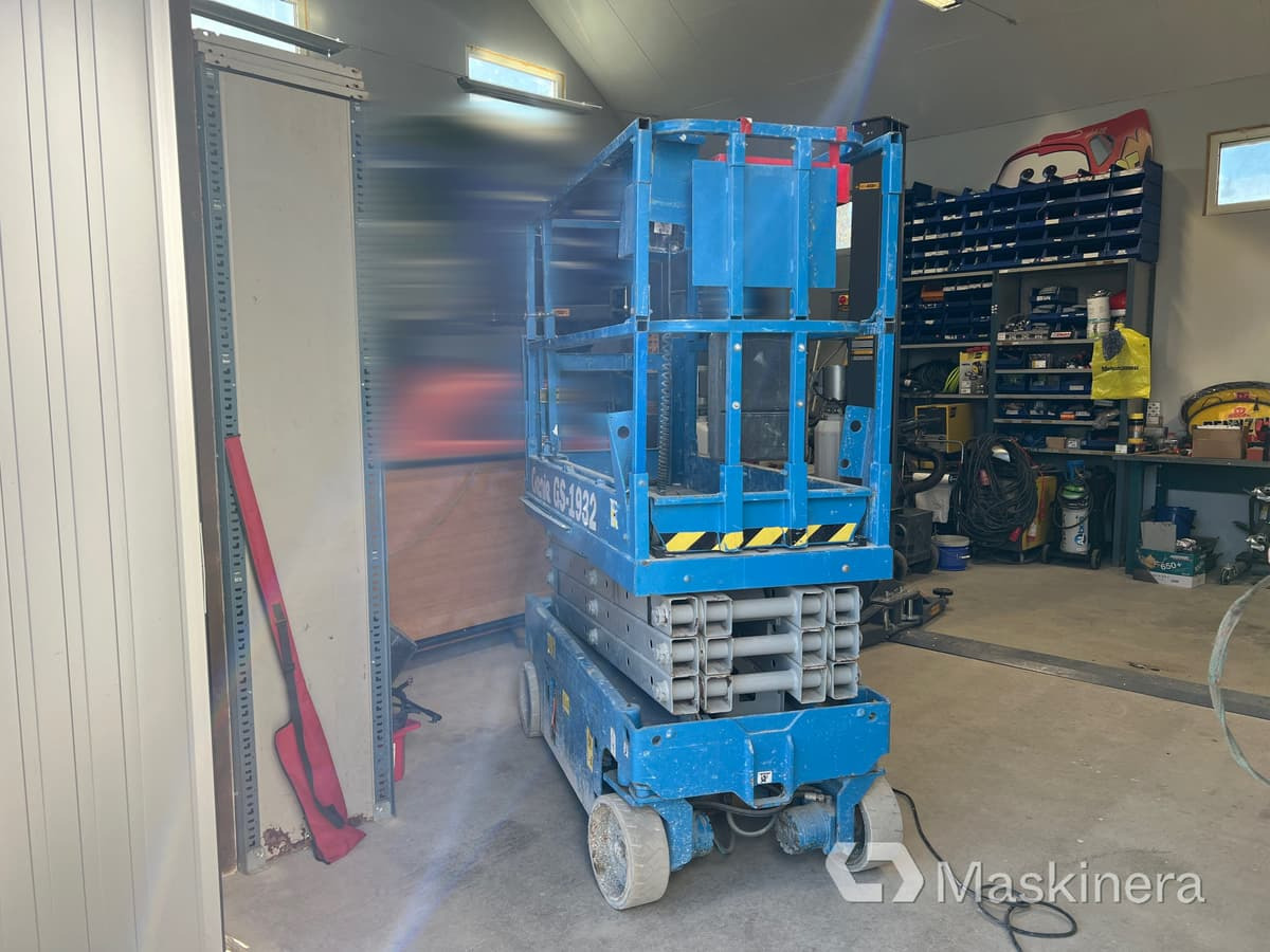 Saxlift Genie GS-1932 - 시저 리프트 : 사진 4 Saxlift Genie GS-1932 - 시저 리프트 : 사진 4