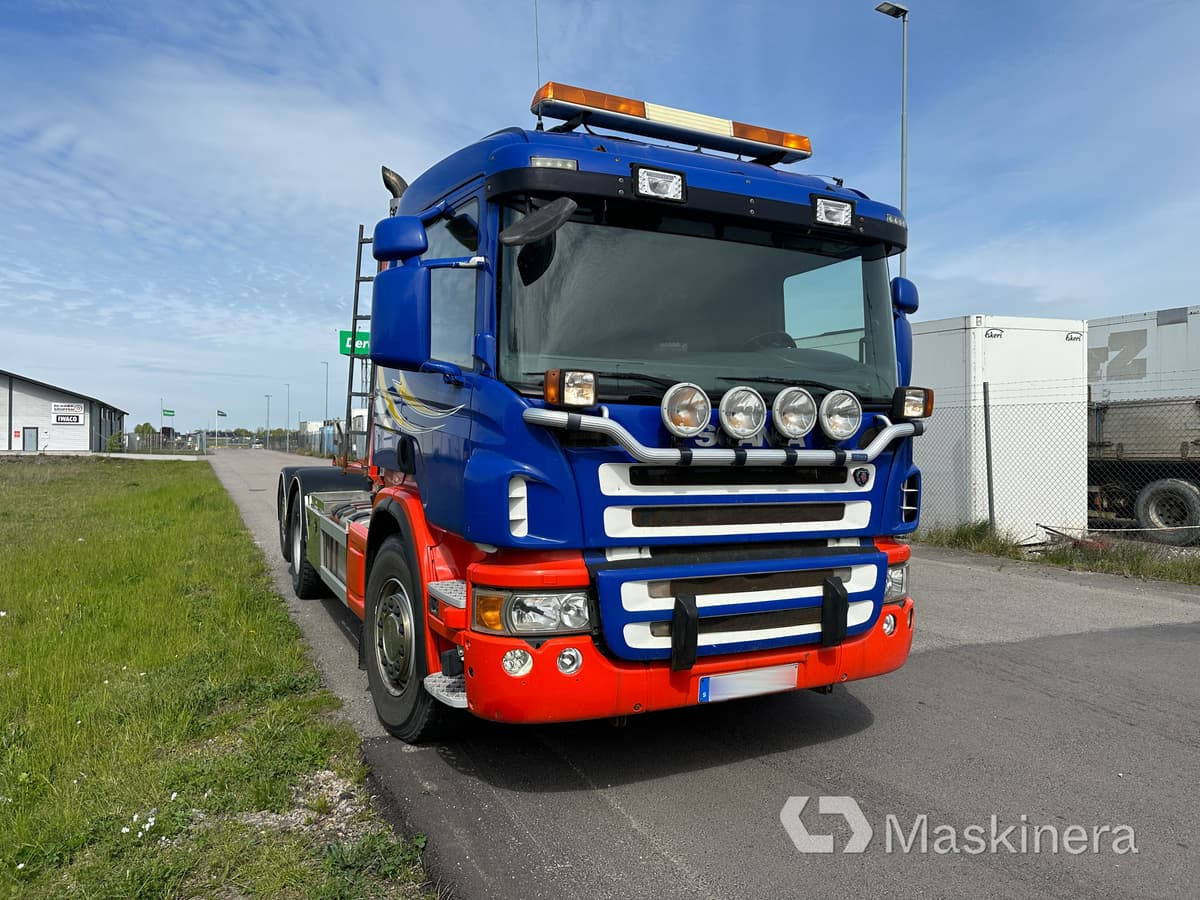Scania P400LB6X2*4HNB Lastväxlare Scania P400 6X2*4 - 후크 리프트 트럭 : 사진 3 Scania P400LB6X2*4HNB Lastväxlare Scania P400 6X2*4 - 후크 리프트 트럭 : 사진 3