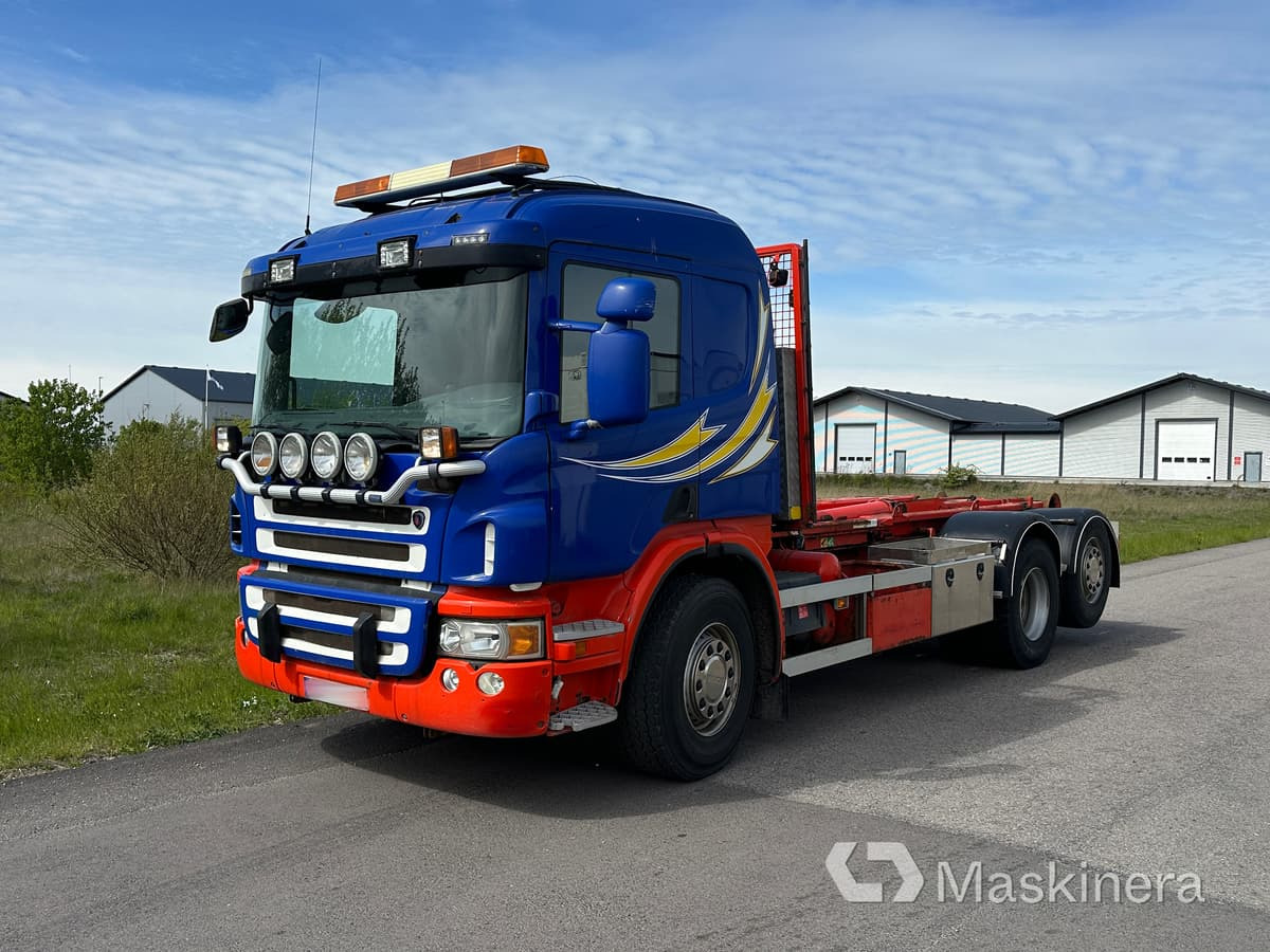 Scania P400LB6X2*4HNB Lastväxlare Scania P400 6X2*4 - 후크 리프트 트럭 : 사진 1 Scania P400LB6X2*4HNB Lastväxlare Scania P400 6X2*4 - 후크 리프트 트럭 : 사진 1