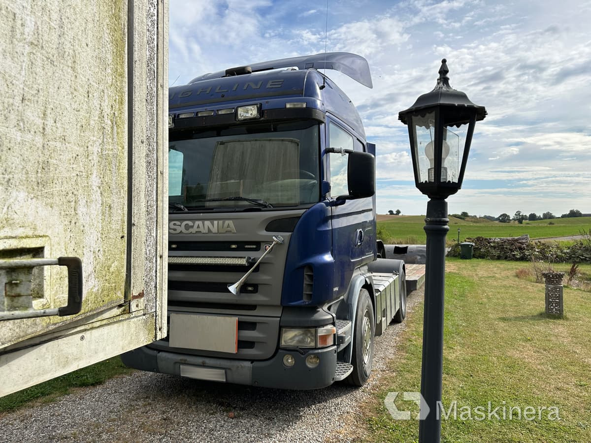 Scania R420 highline A-traktor Scania + 2 släp - 트랙터 유닛, 저하대 세미 트레일러 : 사진 2 Scania R420 highline A-traktor Scania + 2 släp - 트랙터 유닛, 저하대 세미 트레일러 : 사진 2