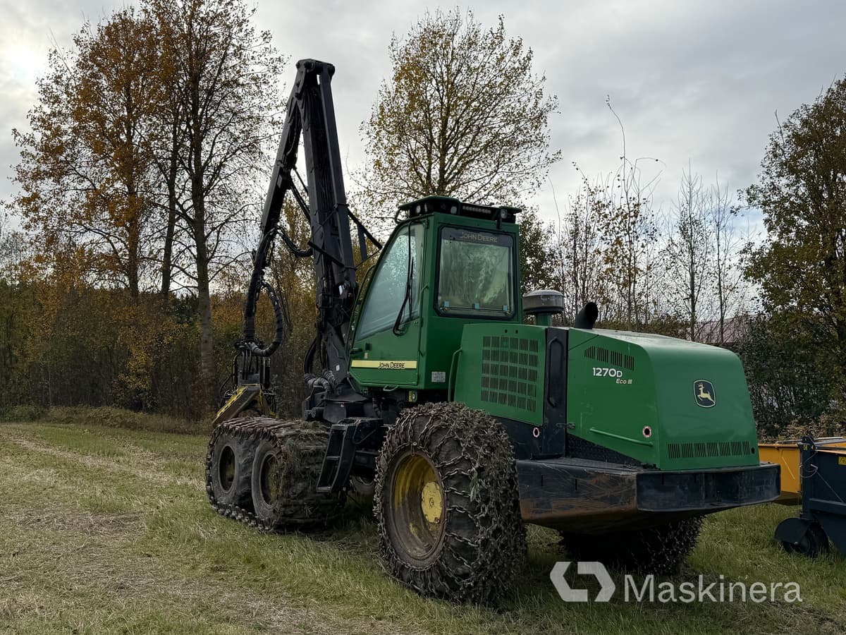 Skördare John Deere 1270D ECO III - 산림용 수확기 : 사진 4 Skördare John Deere 1270D ECO III - 산림용 수확기 : 사진 4