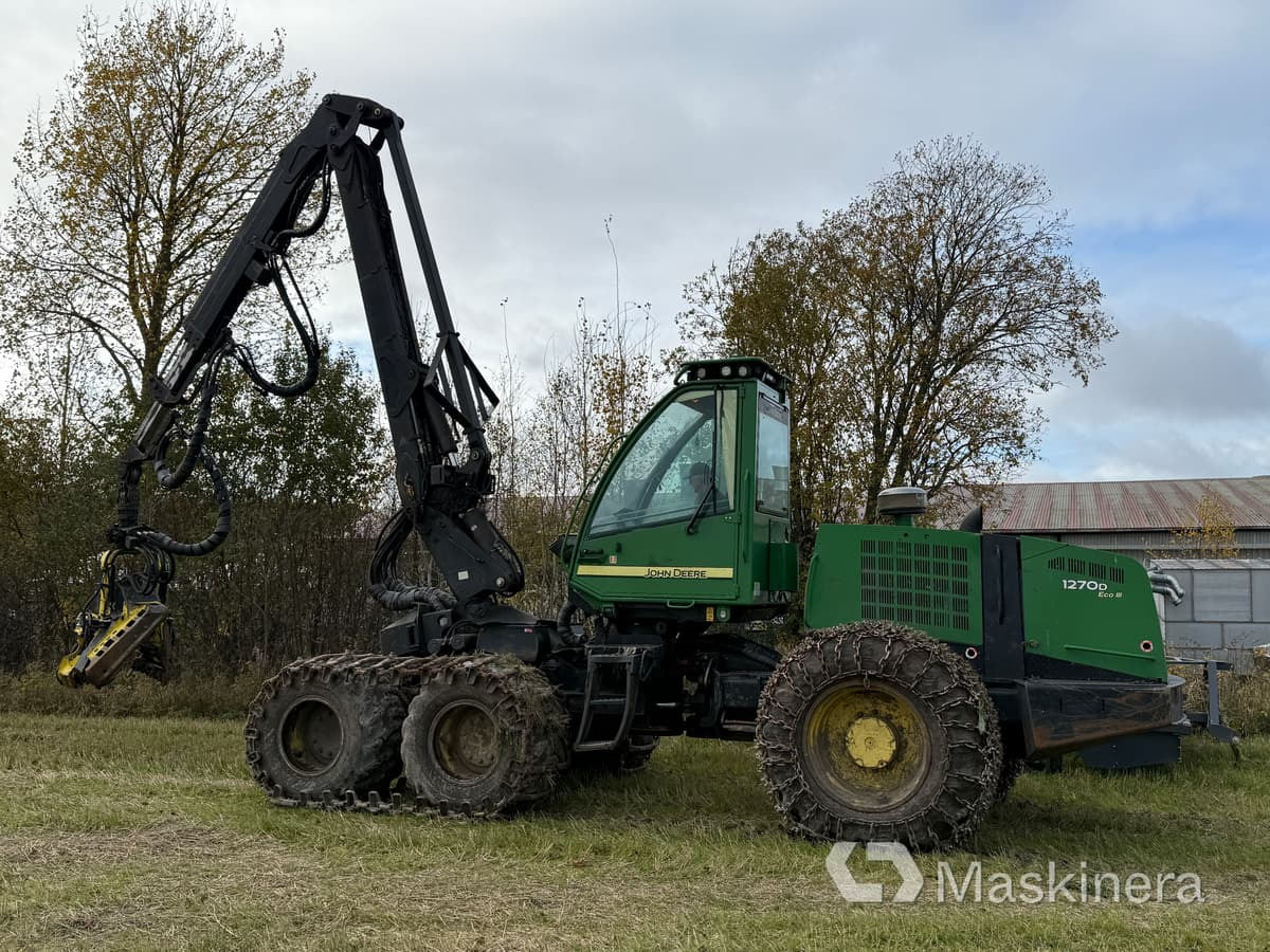 Skördare John Deere 1270D ECO III - 산림용 수확기 : 사진 3 Skördare John Deere 1270D ECO III - 산림용 수확기 : 사진 3