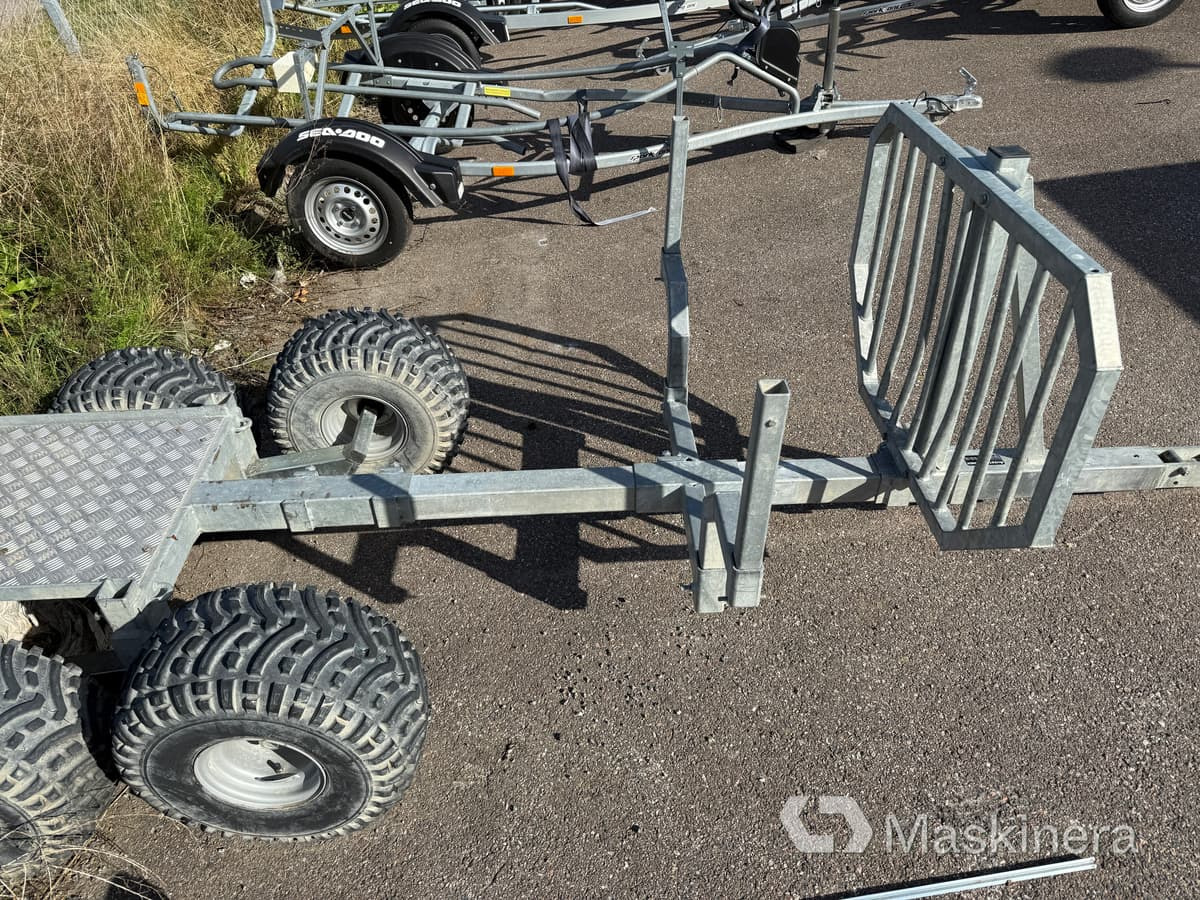 Timmervagn ATV Avestavagnen 1300 kg - 임업용 트레일러 : 사진 4 Timmervagn ATV Avestavagnen 1300 kg - 임업용 트레일러 : 사진 4