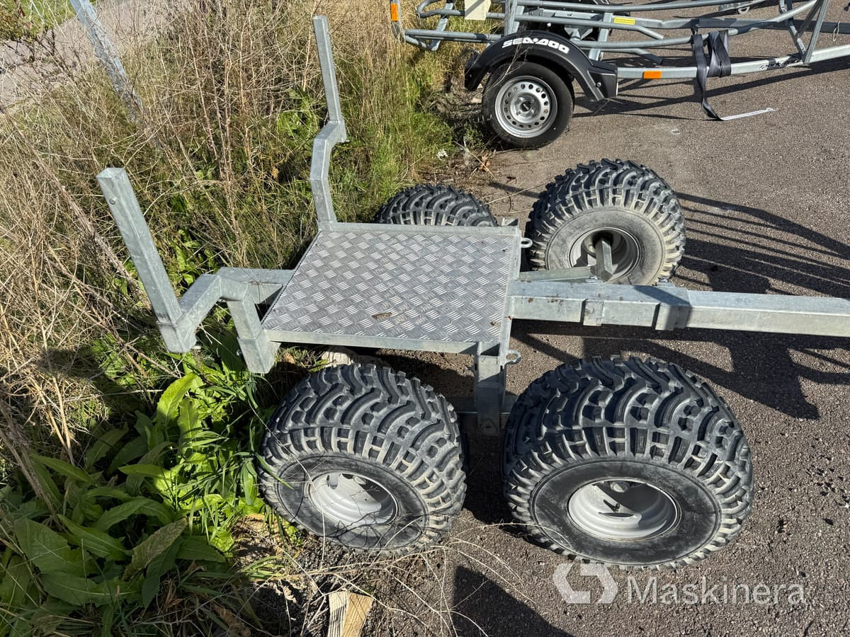 Timmervagn ATV Avestavagnen 1300 kg - 임업용 트레일러 : 사진 5 Timmervagn ATV Avestavagnen 1300 kg - 임업용 트레일러 : 사진 5