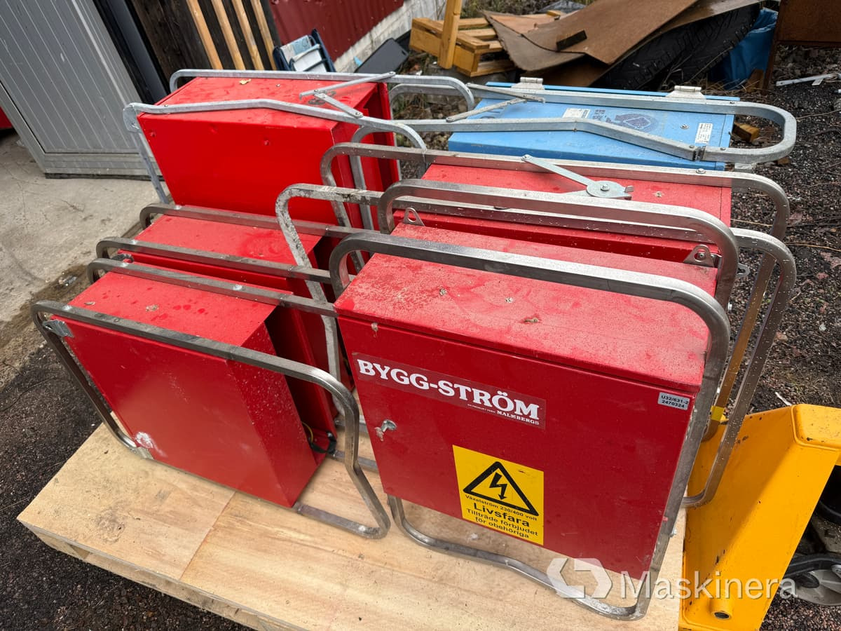 Undercentraler El-Björn U32 & U63 - 발전기 세트 : 사진 1 Undercentraler El-Björn U32 & U63 - 발전기 세트 : 사진 1