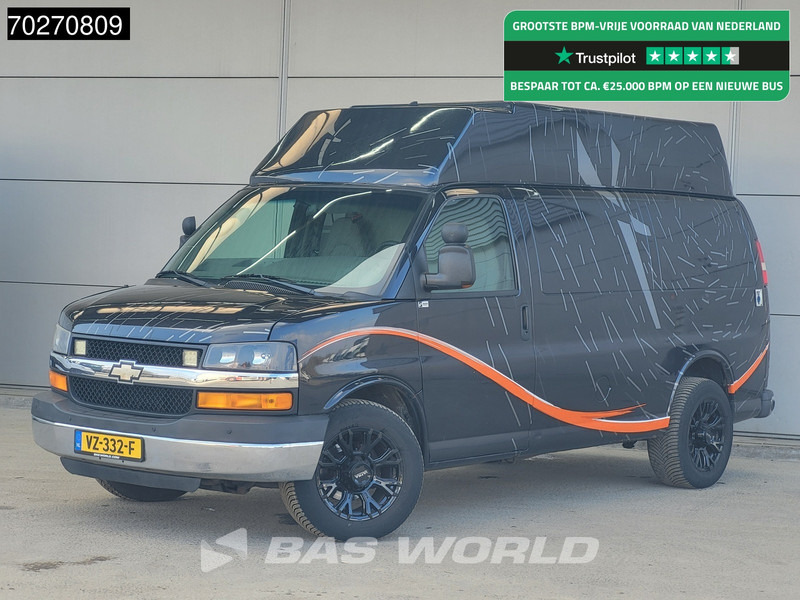 Chevrolet Chevy Van 6.0L V8 MARGE LPG Chevy Van Camper Basis APK 10-2025 GMC Savana 230V aansluiting Airco Camera Cruise 8m3 Airco Trekhaak Cruise c - 소형 밴 : 사진 1 Chevrolet Chevy Van 6.0L V8 MARGE LPG Chevy Van Camper Basis APK 10-2025 GMC Savana 230V aansluiting Airco Camera Cruise 8m3 Airco Trekhaak Cruise c - 소형 밴 : 사진 1