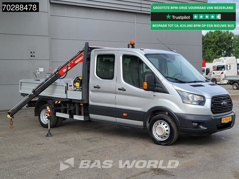 Ford Transit 105pk Kraanwagen Fassi M10A.12 Dubbel Cabine Dubbellucht Trekhaak Euro6 Crane Kran Kranwagen Trekhaak - 플랫베드 밴 : 사진 1 Ford Transit 105pk Kraanwagen Fassi M10A.12 Dubbel Cabine Dubbellucht Trekhaak Euro6 Crane Kran Kranwagen Trekhaak - 플랫베드 밴 : 사진 1