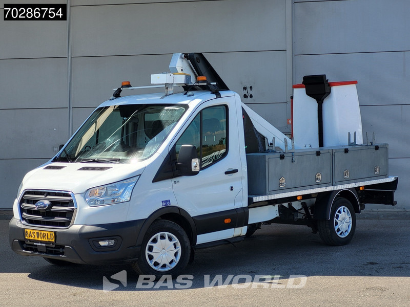 Ford Transit 130pk Hoogwerker 11meter Werkhoogte Trekhaak Airco Cruise Euro6 Nacelle Arbeitsbühne 1Personen Trekhaak Cruise control - 밴 : 사진 3 Ford Transit 130pk Hoogwerker 11meter Werkhoogte Trekhaak Airco Cruise Euro6 Nacelle Arbeitsbühne 1Personen Trekhaak Cruise control - 밴 : 사진 3