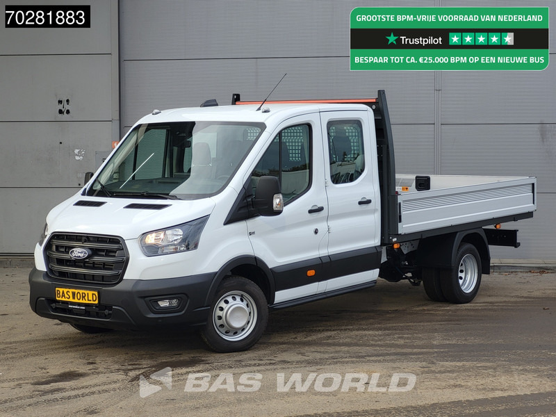 Ford Transit 165pk Automaat Dubbel Cabine Open Laadbak 3,5t Trekhaak Dubbellucht 165PK Airco Cruise Camera Parkeersensoren Euro6 Pritsche Pic - 플랫베드 밴 : 사진 1 Ford Transit 165pk Automaat Dubbel Cabine Open Laadbak 3,5t Trekhaak Dubbellucht 165PK Airco Cruise Camera Parkeersensoren Euro6 Pritsche Pic - 플랫베드 밴 : 사진 1