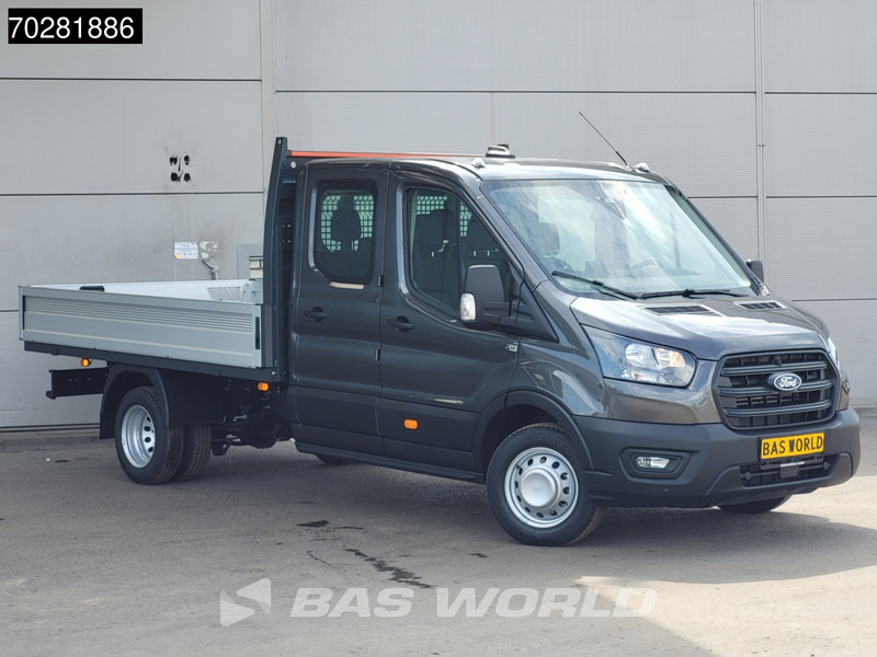 Ford Transit 170pk Automaat Dubbel Cabine 3500kg Trekhaak Open Laadbak Pritsche SYNC4 scherm Camera Airco Trekhaak Cruise control - 플랫베드 밴 : 사진 3 Ford Transit 170pk Automaat Dubbel Cabine 3500kg Trekhaak Open Laadbak Pritsche SYNC4 scherm Camera Airco Trekhaak Cruise control - 플랫베드 밴 : 사진 3