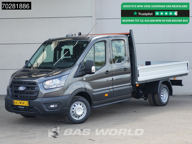 Ford Transit 170pk Automaat Dubbel Cabine 3500kg Trekhaak Open Laadbak Pritsche SYNC4 scherm Camera Airco Trekhaak Cruise control - 플랫베드 밴 : 사진 1 Ford Transit 170pk Automaat Dubbel Cabine 3500kg Trekhaak Open Laadbak Pritsche SYNC4 scherm Camera Airco Trekhaak Cruise control - 플랫베드 밴 : 사진 1