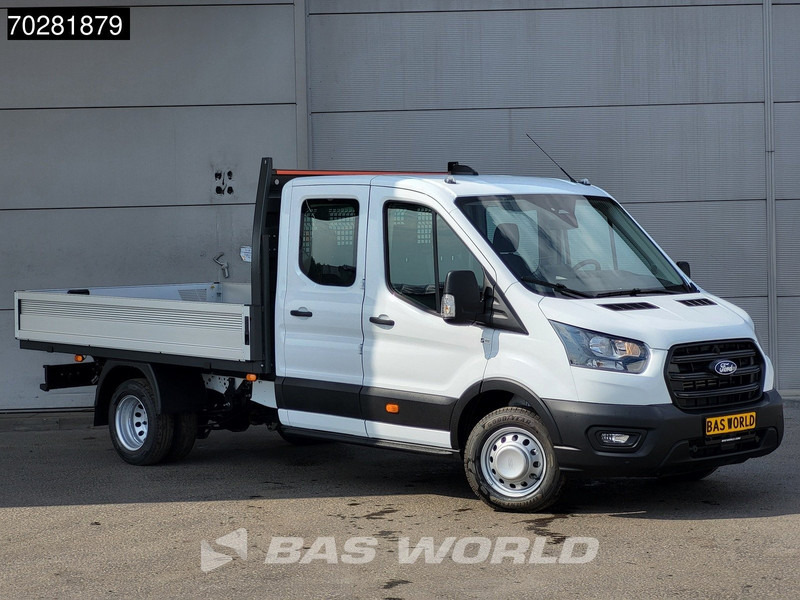 Ford Transit 170pk Automaat Dubbel Cabine 3500kg Trekhaak Open Laadbak Pritsche SYNC4 scherm CarPlay Camera Airco Trekhaak Cruise control - 플랫베드 밴 : 사진 3 Ford Transit 170pk Automaat Dubbel Cabine 3500kg Trekhaak Open Laadbak Pritsche SYNC4 scherm CarPlay Camera Airco Trekhaak Cruise control - 플랫베드 밴 : 사진 3