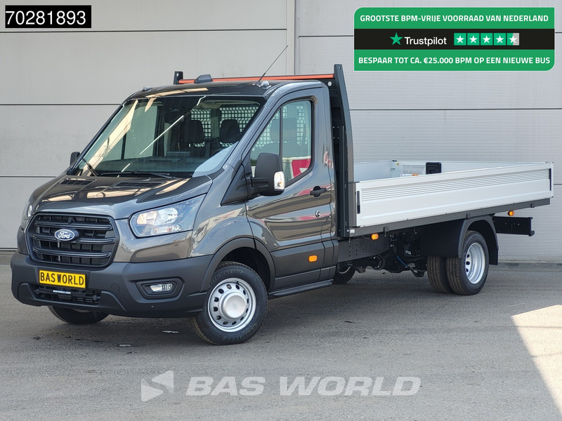 Ford Transit 170pk Open Laadbak Dubbellucht 3,5t Trekhaak Airco Cruise Camera Euro6 Pritsche Pickup Open Box Airco Trekhaak Cruise control - 플랫베드 밴 : 사진 1 Ford Transit 170pk Open Laadbak Dubbellucht 3,5t Trekhaak Airco Cruise Camera Euro6 Pritsche Pickup Open Box Airco Trekhaak Cruise control - 플랫베드 밴 : 사진 1
