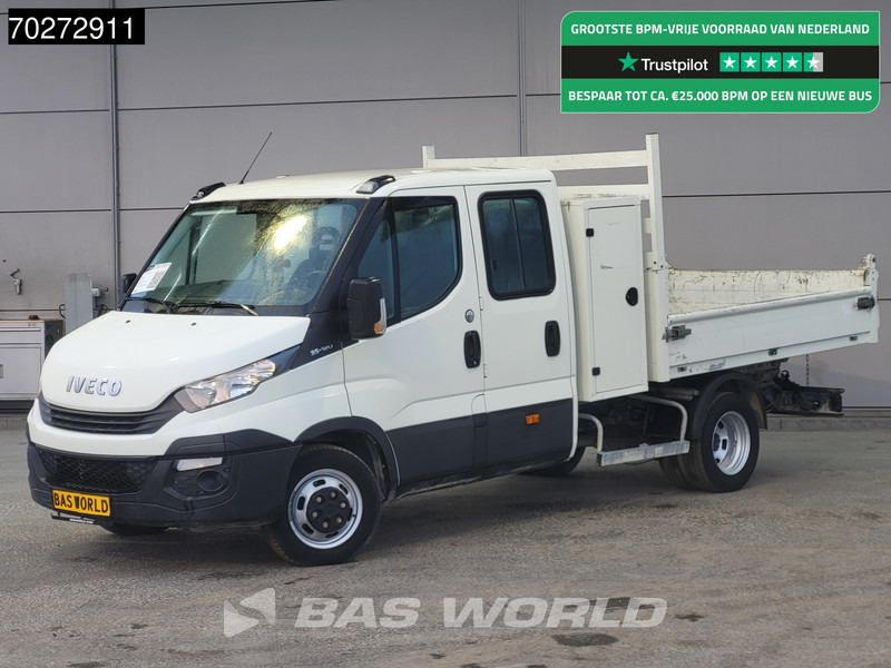Iveco Daily 35C12 Kipper Dubbel Cabine met Kist Dubbellucht 3,5t Trekhaak Airco Cruise Euro6 Kieper Tipper Benne 1m3 Airco Dubbel cabine Tre - 덤프 밴 : 사진 1 Iveco Daily 35C12 Kipper Dubbel Cabine met Kist Dubbellucht 3,5t Trekhaak Airco Cruise Euro6 Kieper Tipper Benne 1m3 Airco Dubbel cabine Tre - 덤프 밴 : 사진 1