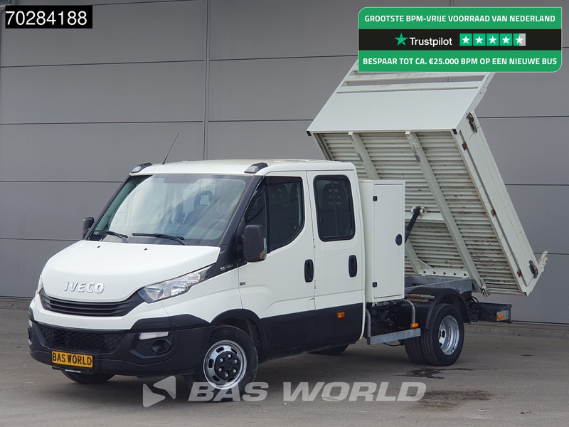 Iveco Daily 35C12 Kipper met Kist Dubbel Cabine Dubbellucht 3,5t Trekhaak Airco Cruise Euro6 Tipper Benne Kieper 2m3 Airco Trekhaak Cruise c - 덤프 밴 : 사진 1 Iveco Daily 35C12 Kipper met Kist Dubbel Cabine Dubbellucht 3,5t Trekhaak Airco Cruise Euro6 Tipper Benne Kieper 2m3 Airco Trekhaak Cruise c - 덤프 밴 : 사진 1