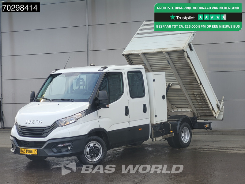 Iveco Daily 35C14 Kipper met Kist Dubbel Cabine 3,5t Trekhaak Dubbellucht Airco Cruise Euro6 Tipper Benne Kieper Airco Trekhaak Cruise contr - 덤프 밴 : 사진 1 Iveco Daily 35C14 Kipper met Kist Dubbel Cabine 3,5t Trekhaak Dubbellucht Airco Cruise Euro6 Tipper Benne Kieper Airco Trekhaak Cruise contr - 덤프 밴 : 사진 1