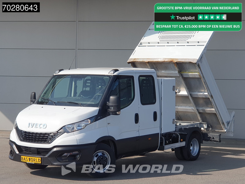 Iveco Daily 35C14 Kipper met Kist Dubbel Cabine Dubbellucht 3,5t Trekhaak Airco Cruise Euro6 Tipper Benne Kieper 2m3 Airco Trekhaak Cruise c - 덤프 밴 : 사진 1 Iveco Daily 35C14 Kipper met Kist Dubbel Cabine Dubbellucht 3,5t Trekhaak Airco Cruise Euro6 Tipper Benne Kieper 2m3 Airco Trekhaak Cruise c - 덤프 밴 : 사진 1