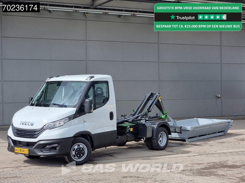Iveco Daily 35C16 3.0L 160PK Haakarm Airco Cruise Euro6 Kipper Hooklift Abrollkipper 2m3 Airco Cruise control - 덤프 밴 : 사진 1 Iveco Daily 35C16 3.0L 160PK Haakarm Airco Cruise Euro6 Kipper Hooklift Abrollkipper 2m3 Airco Cruise control - 덤프 밴 : 사진 1