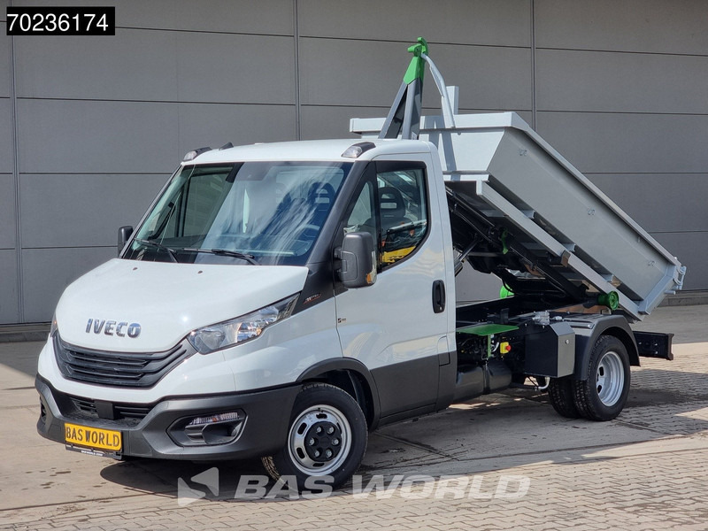 Iveco Daily 35C16 3.0L 160PK Haakarm Airco Cruise Euro6 Kipper Hooklift Abrollkipper 2m3 Airco Cruise control - 덤프 밴 : 사진 3 Iveco Daily 35C16 3.0L 160PK Haakarm Airco Cruise Euro6 Kipper Hooklift Abrollkipper 2m3 Airco Cruise control - 덤프 밴 : 사진 3