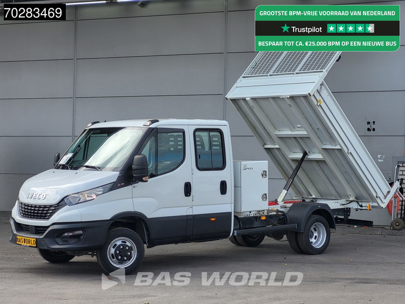 Iveco Daily 35C16 3.0L Kipper met Kist Dubbel Cabine 160PK Dubbellucht 3,5t Trekhaak Navi Airco Cruise Camera Euro6 Kieper Tipper Benne 2m3 - 덤프 밴 : 사진 1 Iveco Daily 35C16 3.0L Kipper met Kist Dubbel Cabine 160PK Dubbellucht 3,5t Trekhaak Navi Airco Cruise Camera Euro6 Kieper Tipper Benne 2m3 - 덤프 밴 : 사진 1