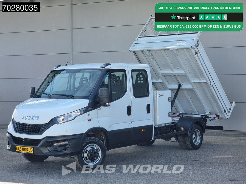 Iveco Daily 35C16 3.0L Kipper met Kist Dubbel Cabine Dubbellucht 3,5t Trekhaak Airco Cruise Euro6 Kieper Tipper Benne Airco Trekhaak Cruise - 플랫베드 밴 : 사진 1 Iveco Daily 35C16 3.0L Kipper met Kist Dubbel Cabine Dubbellucht 3,5t Trekhaak Airco Cruise Euro6 Kieper Tipper Benne Airco Trekhaak Cruise - 플랫베드 밴 : 사진 1