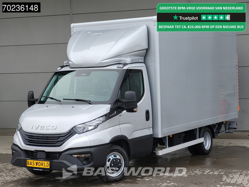 Iveco Daily 35C18 2025 MODEL Automaat 1000kg Laadklep ACC Navi Airco Zijdeur Bakwagen Meubelbak Koffer Airco - 박스 밴 : 사진 1 Iveco Daily 35C18 2025 MODEL Automaat 1000kg Laadklep ACC Navi Airco Zijdeur Bakwagen Meubelbak Koffer Airco - 박스 밴 : 사진 1