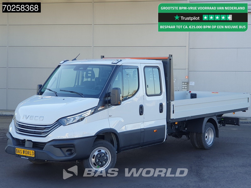 Iveco Daily 35C21 3.0L Automaat 210PK 2025-Model Open laadbak Dubbel Cabine Dubbellucht CarPlay ACC LED 3,5T Trekvermogen Euro6 Pritsche Pic - 플랫베드 밴 : 사진 1 Iveco Daily 35C21 3.0L Automaat 210PK 2025-Model Open laadbak Dubbel Cabine Dubbellucht CarPlay ACC LED 3,5T Trekvermogen Euro6 Pritsche Pic - 플랫베드 밴 : 사진 1