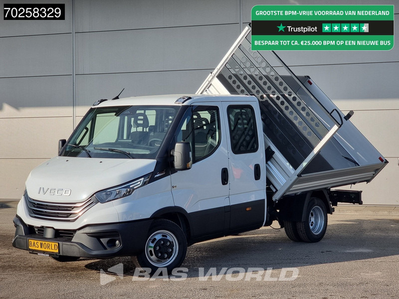 Iveco Daily 35C21 3-Zijdige Kipper Dubbel Cabine 210PK 3.0L Dubbellucht 3,5t Trekhaak ACC Airco LED Camera CarPlay Euro6 Tipper Benne Kieper - 덤프 밴 : 사진 1 Iveco Daily 35C21 3-Zijdige Kipper Dubbel Cabine 210PK 3.0L Dubbellucht 3,5t Trekhaak ACC Airco LED Camera CarPlay Euro6 Tipper Benne Kieper - 덤프 밴 : 사진 1