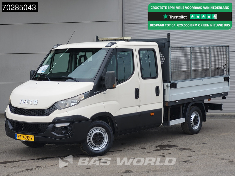 Iveco Daily 35S11 Open Laadbak met Kist Dubbel Cabine 3,5t Trekhaak Airco Pickup Pritsche Open Box Airco Trekhaak - 플랫베드 밴 : 사진 1 Iveco Daily 35S11 Open Laadbak met Kist Dubbel Cabine 3,5t Trekhaak Airco Pickup Pritsche Open Box Airco Trekhaak - 플랫베드 밴 : 사진 1