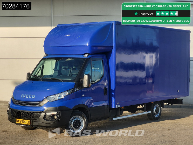 Iveco Daily 35S14 Automaat Bakwagen Achterdeuren Airco Cruise Euro6 Meubelbak Koffer 24m3 Airco Cruise control - 박스 밴 : 사진 1 Iveco Daily 35S14 Automaat Bakwagen Achterdeuren Airco Cruise Euro6 Meubelbak Koffer 24m3 Airco Cruise control - 박스 밴 : 사진 1