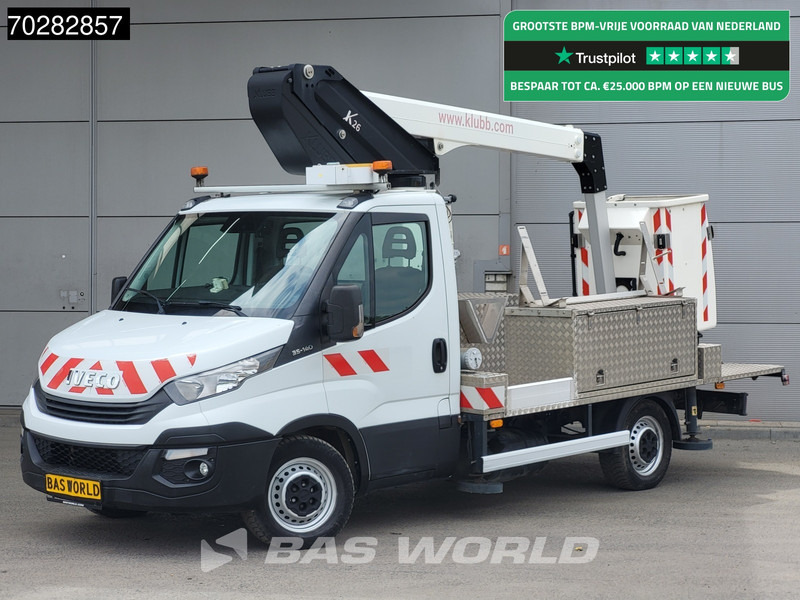 Iveco Daily 35S14 Hoogwerker Klubb 11meter werkhoogte Navi Airco Cruise Camera Euro6 Hubarbeitsbühne 1Personen Airco Cruise control - 밴 : 사진 1 Iveco Daily 35S14 Hoogwerker Klubb 11meter werkhoogte Navi Airco Cruise Camera Euro6 Hubarbeitsbühne 1Personen Airco Cruise control - 밴 : 사진 1