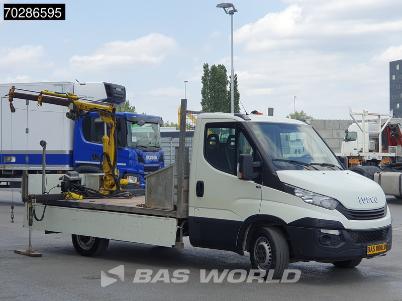 Iveco Daily 35S14 Kraanwagen Open Laadbak Hyva HA15 Euro6 3,5t Trekhaak Crane Kranwagen Kraan Pritsche Pickup Open Box Trekhaak - 플랫베드 밴 : 사진 2 Iveco Daily 35S14 Kraanwagen Open Laadbak Hyva HA15 Euro6 3,5t Trekhaak Crane Kranwagen Kraan Pritsche Pickup Open Box Trekhaak - 플랫베드 밴 : 사진 2